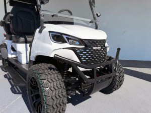 White Contender Sport XL4 Golf Cart Lithium